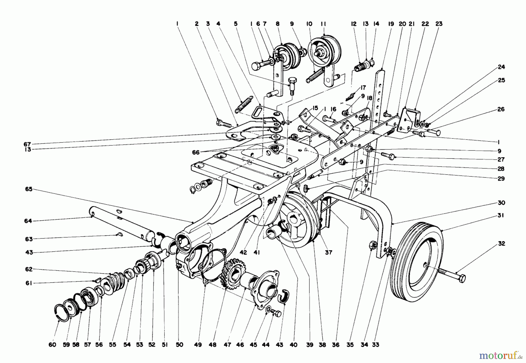  Toro Neu Tillers/Cultivators 58013 - Toro 26