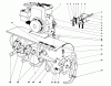 Toro 58013 - 26" Tiller, 1973 (3000001-3999999) Ersatzteile TINE AND ENGINE ASSEMBLY