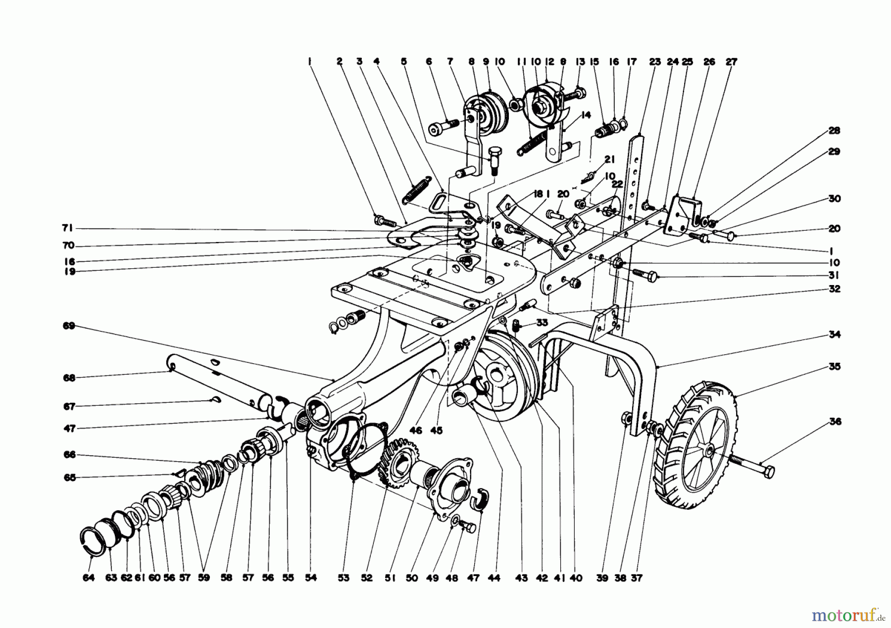  Toro Neu Tillers/Cultivators 58015 - Toro 26