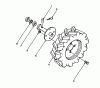 Toro 58070 - 26" Tiller, 1983 (3000001-3999999) Ersatzteile 16" TRACTOR TIRES MODEL 59716 (OPTIONAL)