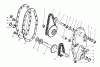 Toro 58070 - 26" Tiller, 1983 (3000001-3999999) Ersatzteile CHAIN CASE ASSEMBLY NO. 48-1260