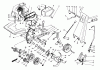 Toro 58070 - 26" Tiller, 1983 (3000001-3999999) Ersatzteile TILLER ASSEMBLY