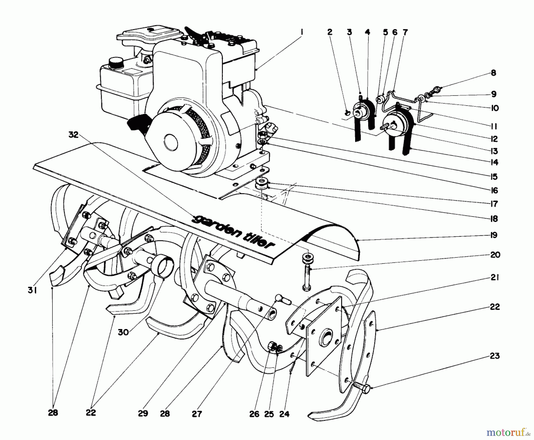 Toro Neu Tillers/Cultivators 58114 - Toro 26