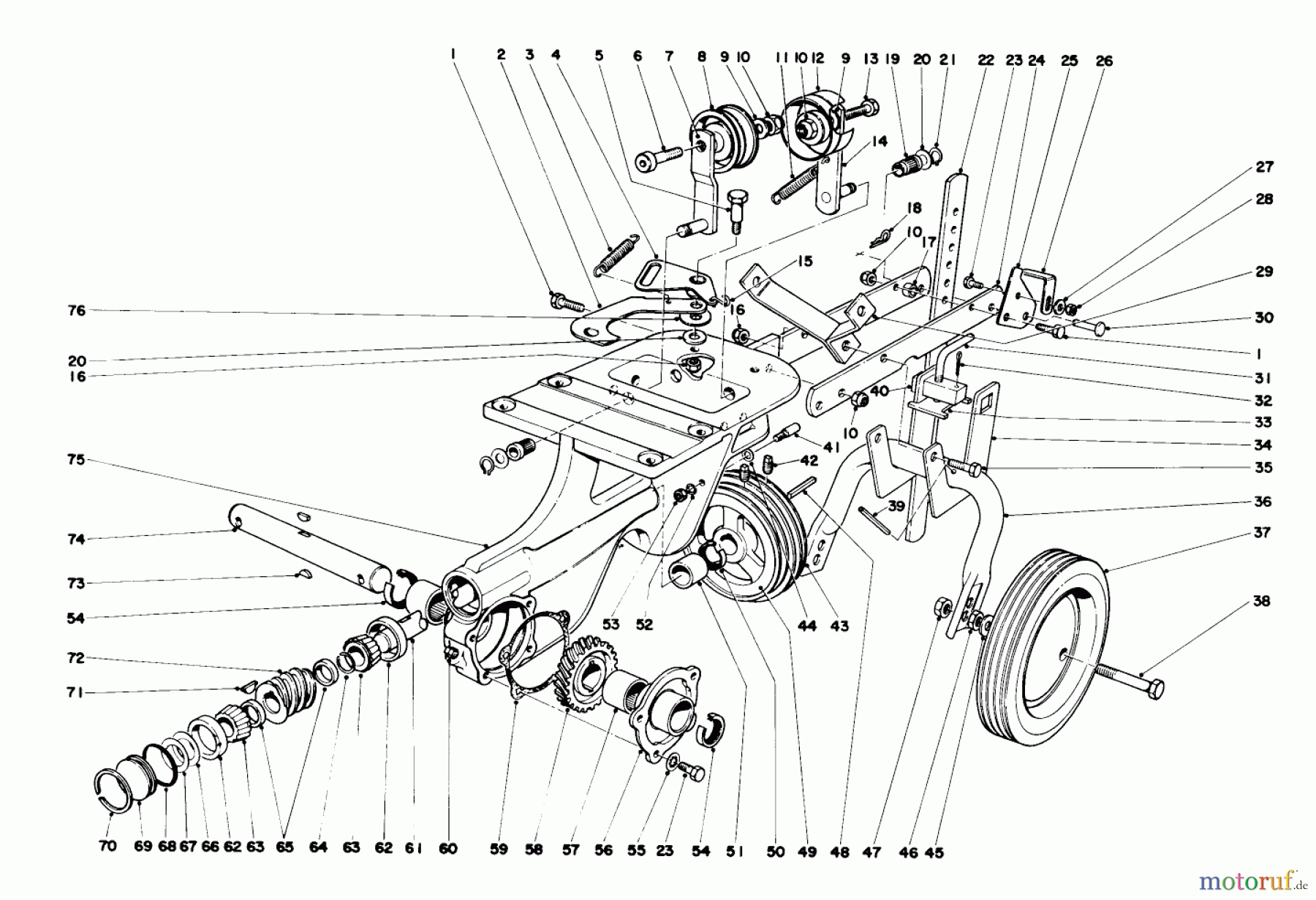  Toro Neu Tillers/Cultivators 58220 - Toro 26