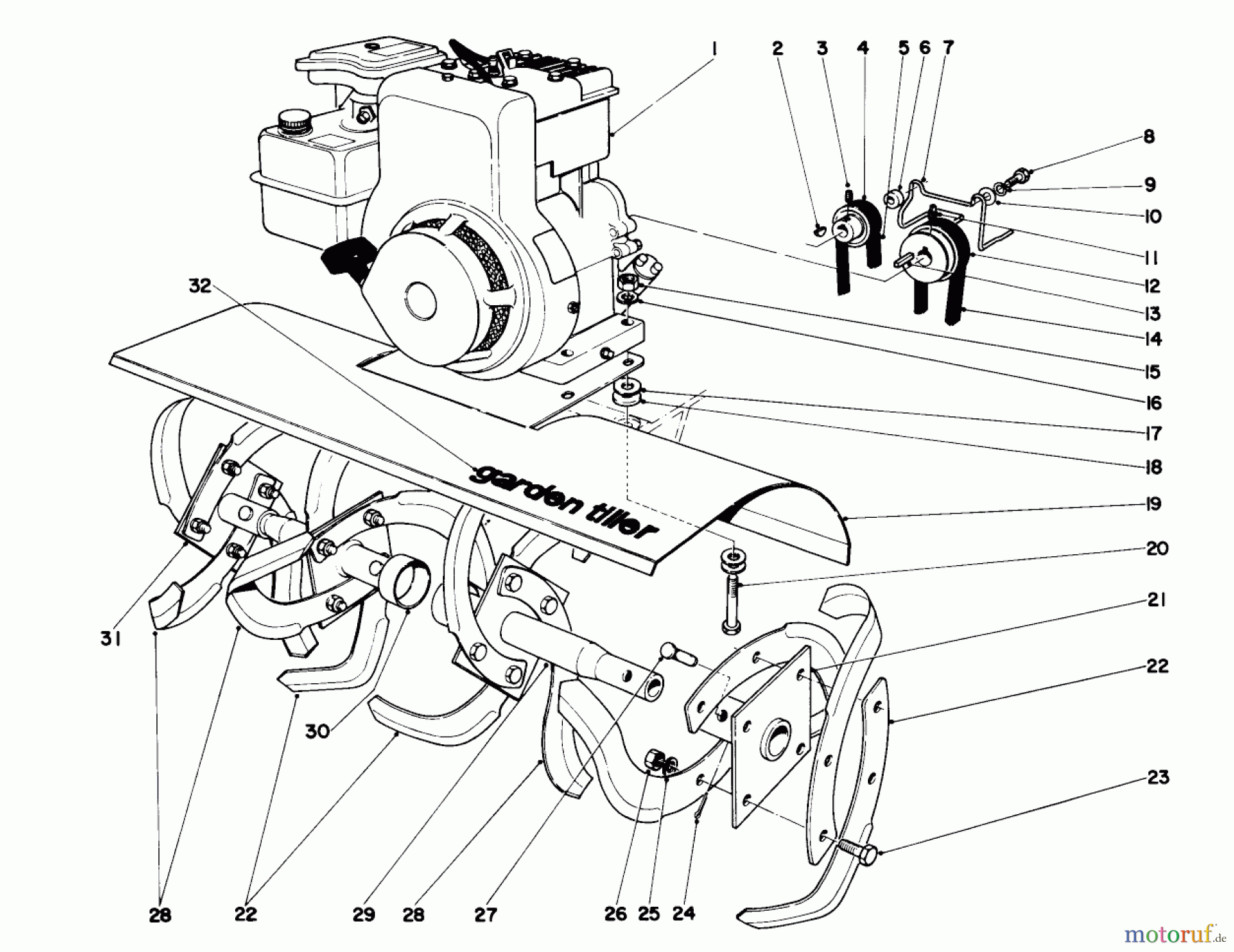 Toro Neu Tillers/Cultivators 58220 - Toro 26
