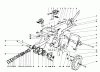 Toro 58226 - 26" Tiller, 1976 (6000001-6999999) Ersatzteile CHASSIS ASSEMBLY