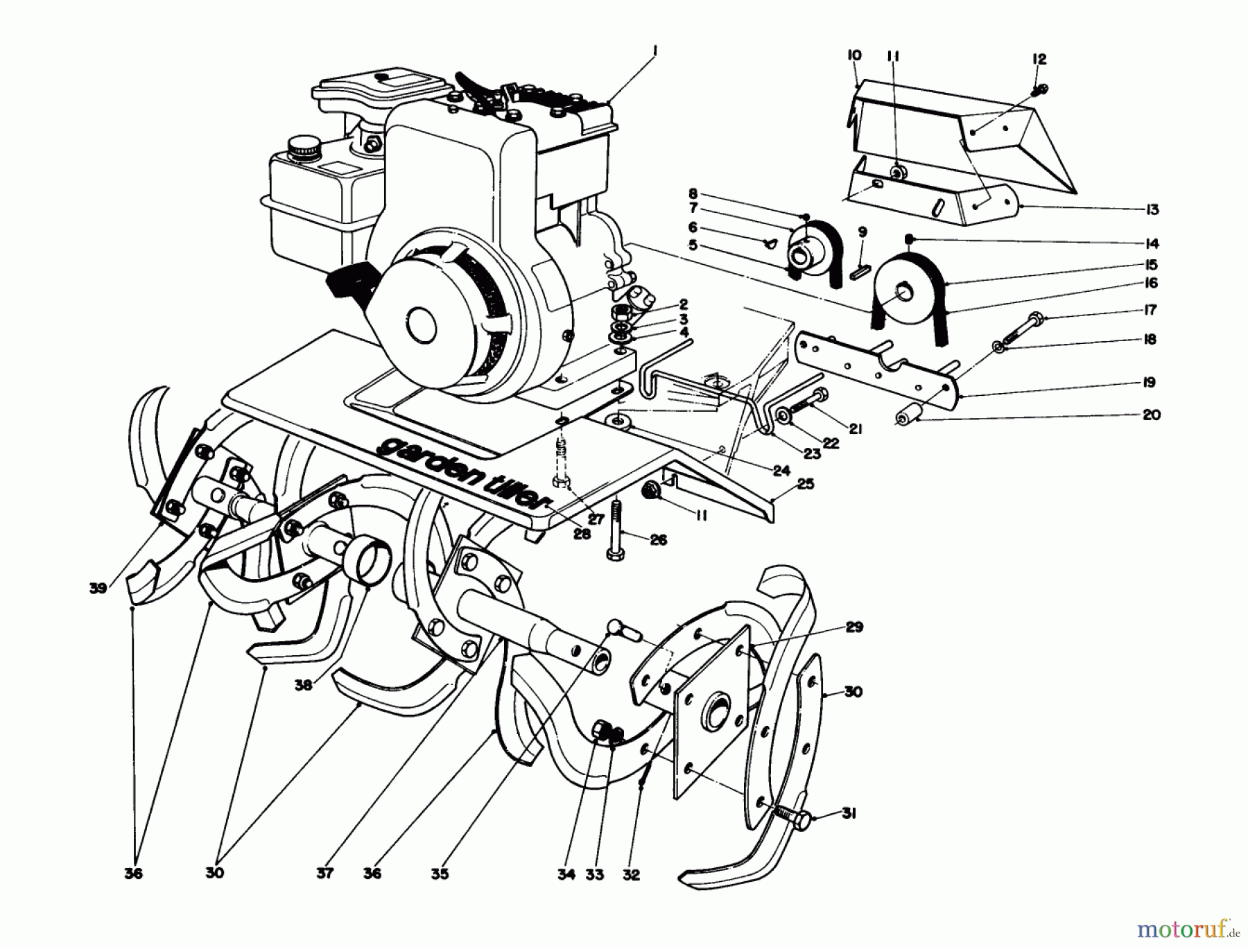 Toro Neu Tillers/Cultivators 58237 - Toro 26