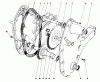 Toro 58307 - 22" Tiller, 1978 (8000001-8999999) Ersatzteile CHAIN CASE ASSEMBLY MODEL 58307 & 58336