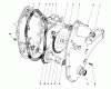 Toro 58336 - 22" Tiller, 1981 (1000001-1999999) Ersatzteile CHAIN CASE ASSEMBLY