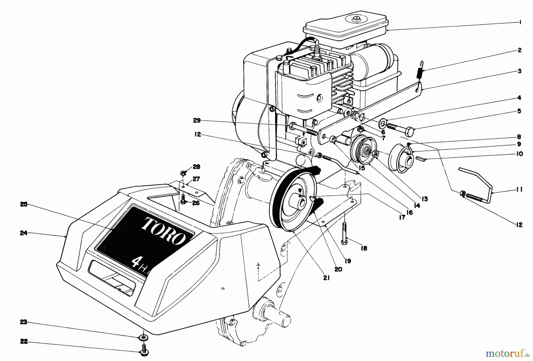 Toro Neu Tillers/Cultivators 58336 - Toro 22