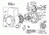 Toro 58336 - 22" Tiller, 1981 (1000001-1999999) Ersatzteile ENGINE BRIGGS & STRATTON MODEL 111202-0131-01 #1
