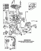 Toro 58600 - 20" Home Pro Tiller, 1979 (9000001-9999999) Ersatzteile BRIGGS & STRATTON ENGINE MODEL NO. 130292 TYPE 0728-02