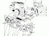 Toro 58600 - 20" Home Pro Tiller, 1979 (9000001-9999999) Ersatzteile TINE AND ENGINE ASSEMBLY