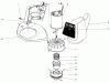 Toro 30950 - 12 Volt Electric Trimmer, 1981 (1000001-1999999) Ersatzteile MOTOR AND HOUSING ASSEMBLY
