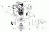 Toro 51158 - Trimmer, 1977 (7000001-7999999) Ersatzteile MOTOR & HOUSING ASSEMBLY
