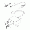 Toro 62040 (T4000D) - Generator, T4000D, 1988 (8000001-8999999) Ersatzteile REMOTE CONTROL BOX ASSEMBLY NO. 50-9160 (OPTIONAL)