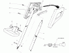 Toro 51255 (1000) - 1000 Electric Trimmer, 1989 (9000001-9999999) Ersatzteile HANDLE ASSEMBLY