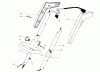 Toro 51318C (1100) - 1100 Electric Trimmer, 1987 (7000001-7999999) Ersatzteile HANDLE ASSEMBLY