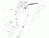Toro 51319 (1100) - 1100 Electric Trimmer, 1982 (2000001-2999999) Ersatzteile HANDLE ASSEMBLY