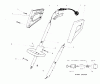 Toro 51441 (1410) - 1410 Electric Trimmer, 1990 (0000001-0999999) Ersatzteile HANDLE ASSEMBLY