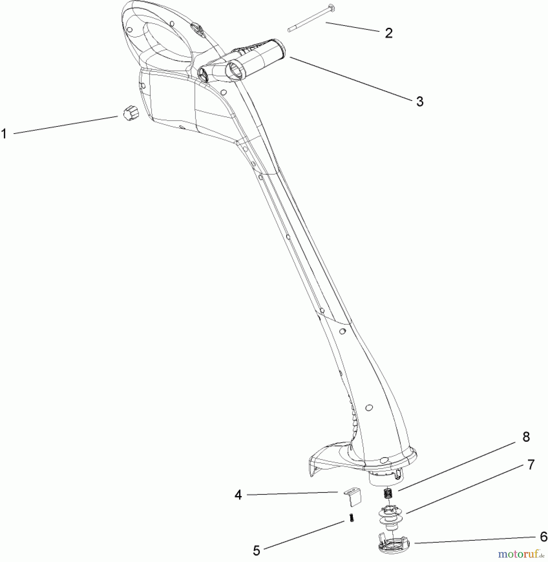 Toro Neu Trimmers, String/Brush 51464 - Toro 8