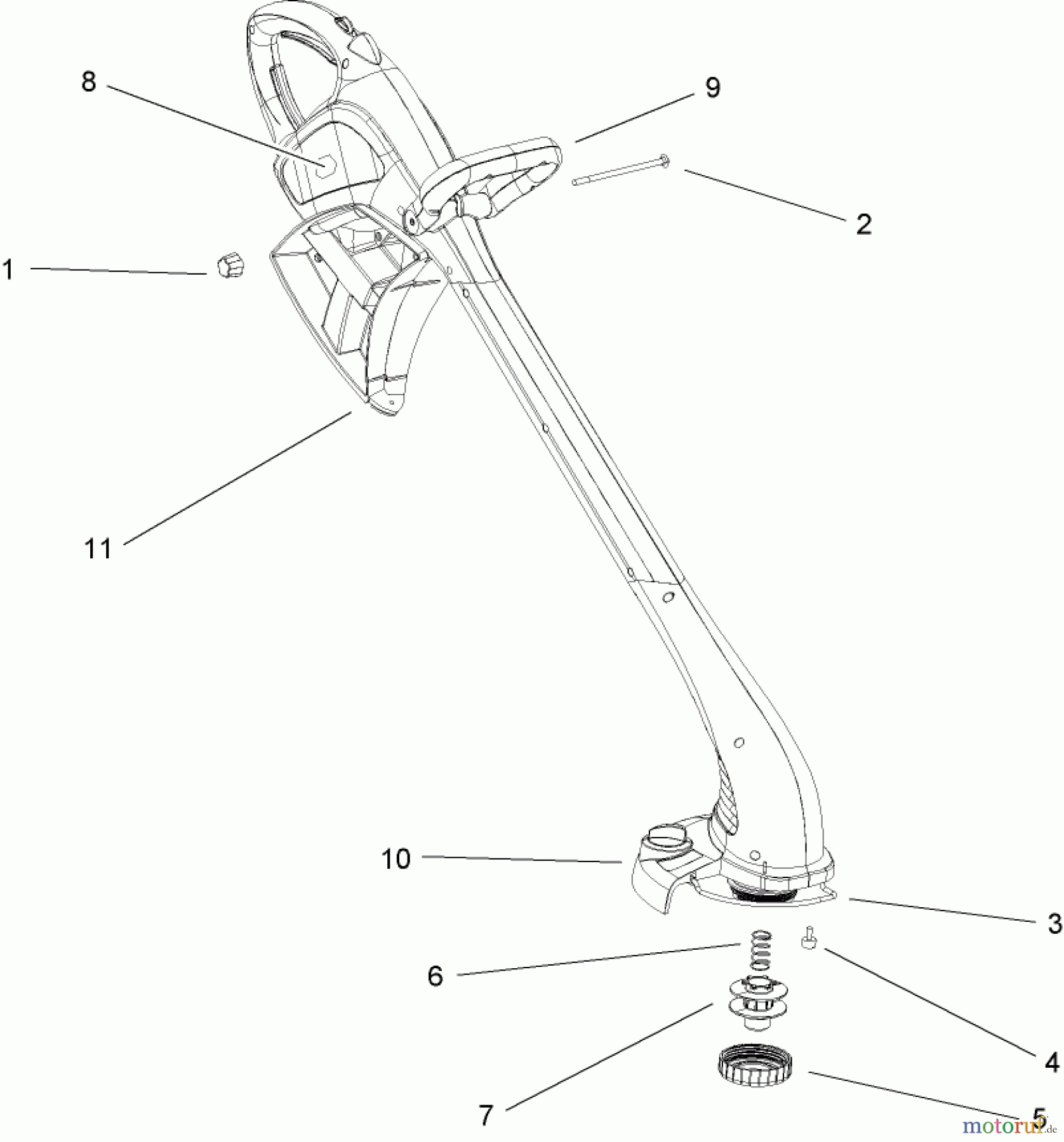 Toro Neu Trimmers, String/Brush 51465 - Toro 10