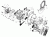Toro 51603 (TC 300) - TC 300 Gas Trimmer, 1982 (2000001-2999999) Ersatzteile ENGINE ASSEMBLY