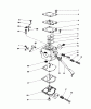 Toro 51604 (TC 400) - TC 400 Gas Trimmer, 1982 (2000001-2999999) Ersatzteile CARBURETOR ASSEMBLY NO. 45-1840