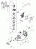 Toro 53040 - 24" Dual Action Hedge Trimmer, 1998 (8900001-8999999) Ersatzteile CARBURETOR AND STARTER ASSEMBLY