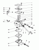 Toro 51607 (TC 700) - TC 700 Gas Trimmer, 1984 (4000001-4999999) Ersatzteile CARBURETOR ASSEMBLY