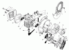 Toro 51616 (TC 650) - TC 650 Gas Trimmer, 1983 (3000001-3999999) Ersatzteile ENGINE ASSEMBLY