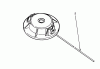 Toro 51616 (TC 650) - TC 650 Gas Trimmer, 1984 (4000001-4999999) Ersatzteile FIXED LINE HEAD