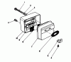 Toro 51616 (TC 650) - TC 650 Gas Trimmer, 1984 (4000001-4999999) Ersatzteile SPARK ARRESTER MUFFLER KIT NO. 45-2630