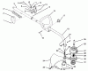 Toro 51620 - 31cc Curved Shaft Trimmer, 1995 (5900001-5999999) Ersatzteile HANDLE ASSEMBLY MODEL NO. 51620
