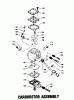 Toro 51625 - Gas Trimmer/Weeder, 1979 (9000001-9999999) Ersatzteile CARBURETOR ASSEMBLY