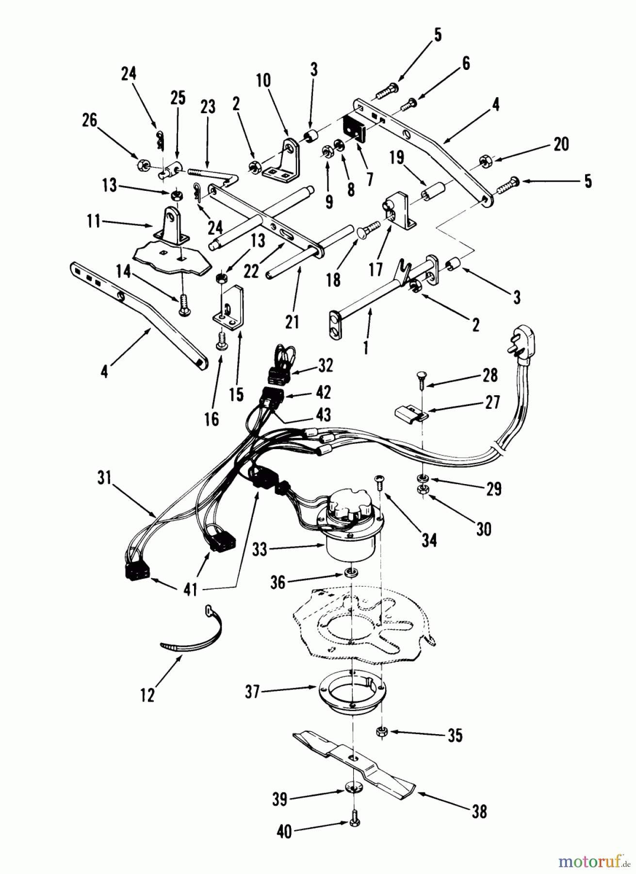 Toro Neu Mowers, Deck Assembly Only 05-32ES01 - Toro 32