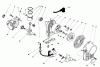 Toro 51642 (TC 2000) - TC 2000 Gas Trimmer, 1987 (7000001-7999999) Ersatzteile RECOIL & CRANKCASE ASSEMBLY