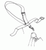 Toro 51644V (TC 4000) - TC 4000 Gas Trimmer, 1991 (1000001-1999999) Ersatzteile DELUXE SHOULDER BELT HARNESS (OPTIONAL)