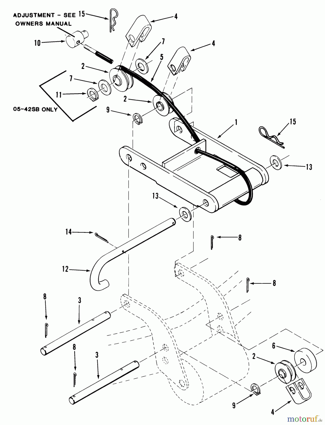 Toro Neu Mowers, Deck Assembly Only 05-42SB02 - Toro 42