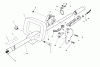 Toro 51655 (TC 3110) - TC 3110 Gas Trimmer, 1990 (0000001-0999999) Ersatzteile HANDLE ASSEMBLY
