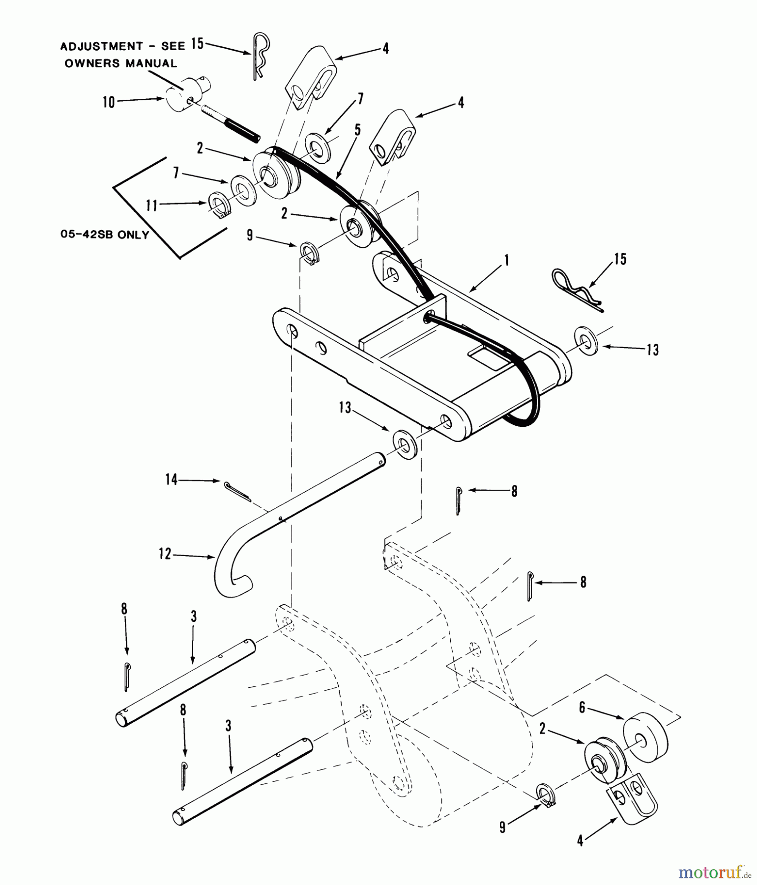 Toro Neu Mowers, Deck Assembly Only 05-36XR03 - Toro 36