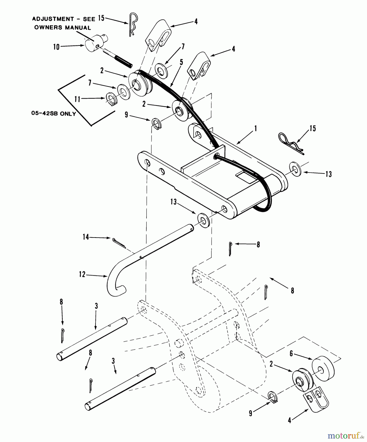 Toro Neu Mowers, Deck Assembly Only 05-36XR04 - Toro 36