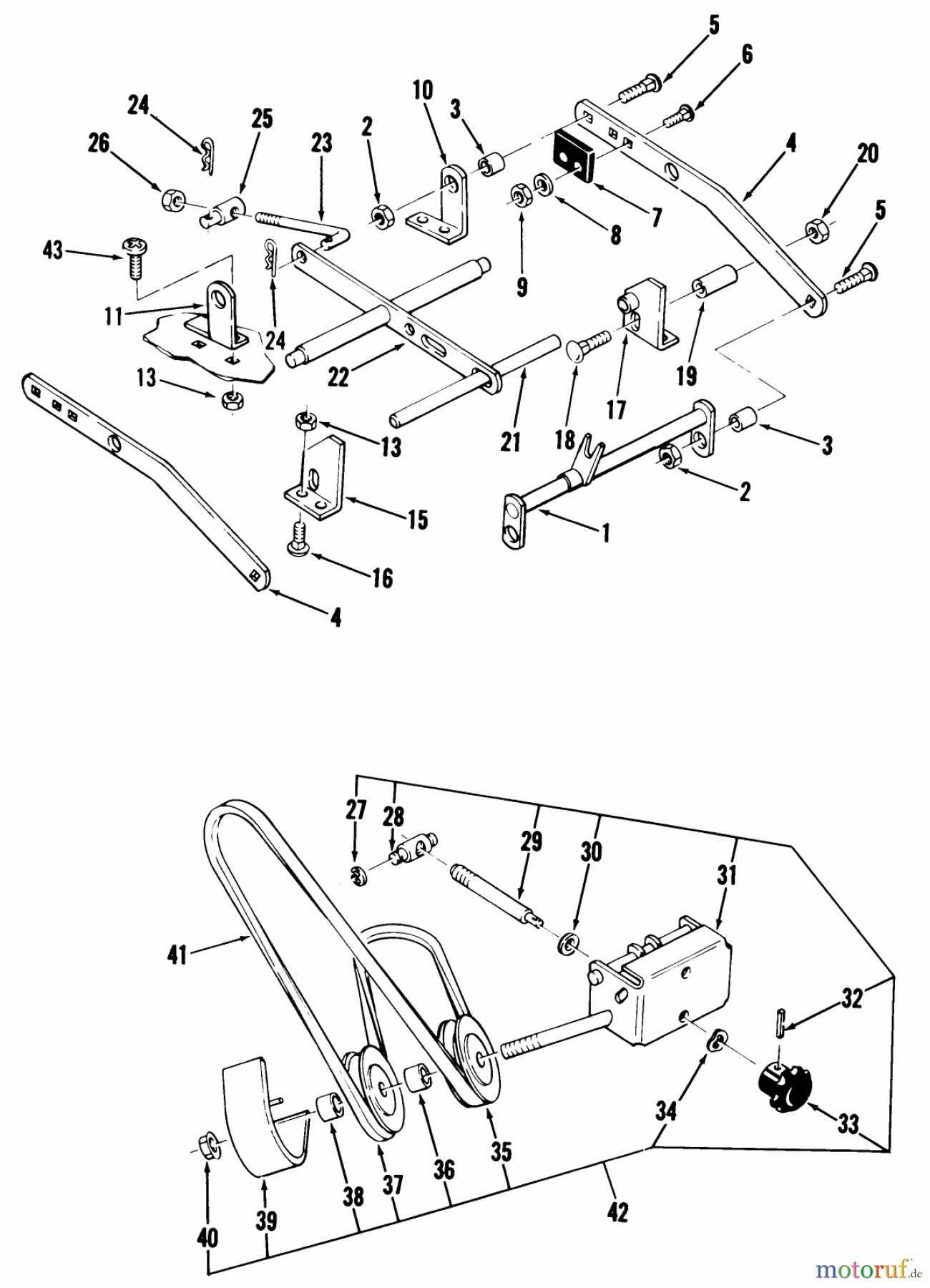Toro Neu Mowers, Deck Assembly Only 05-36MS01 - Toro 36