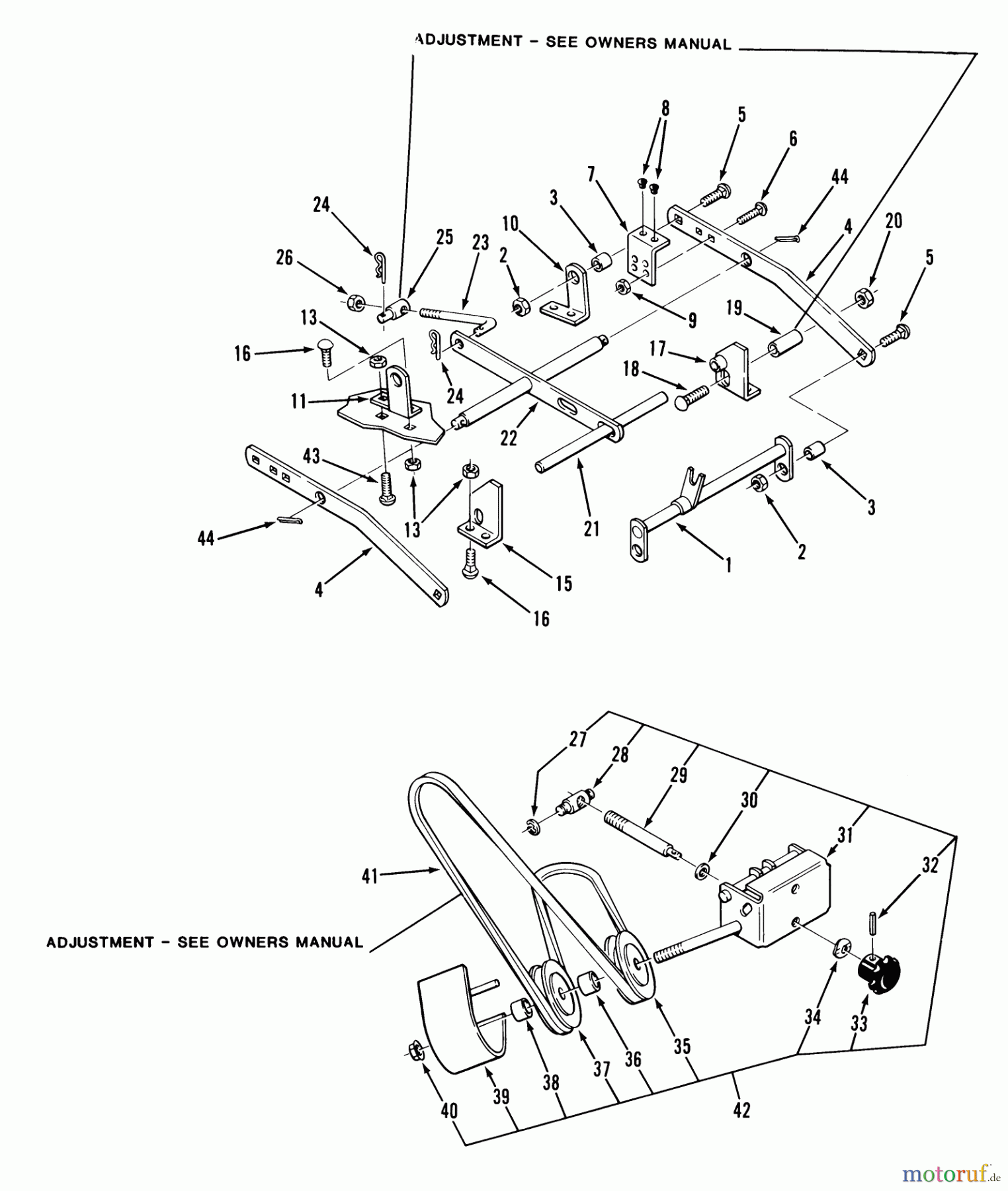 Toro Neu Mowers, Deck Assembly Only 05-36MR03 - Toro 36