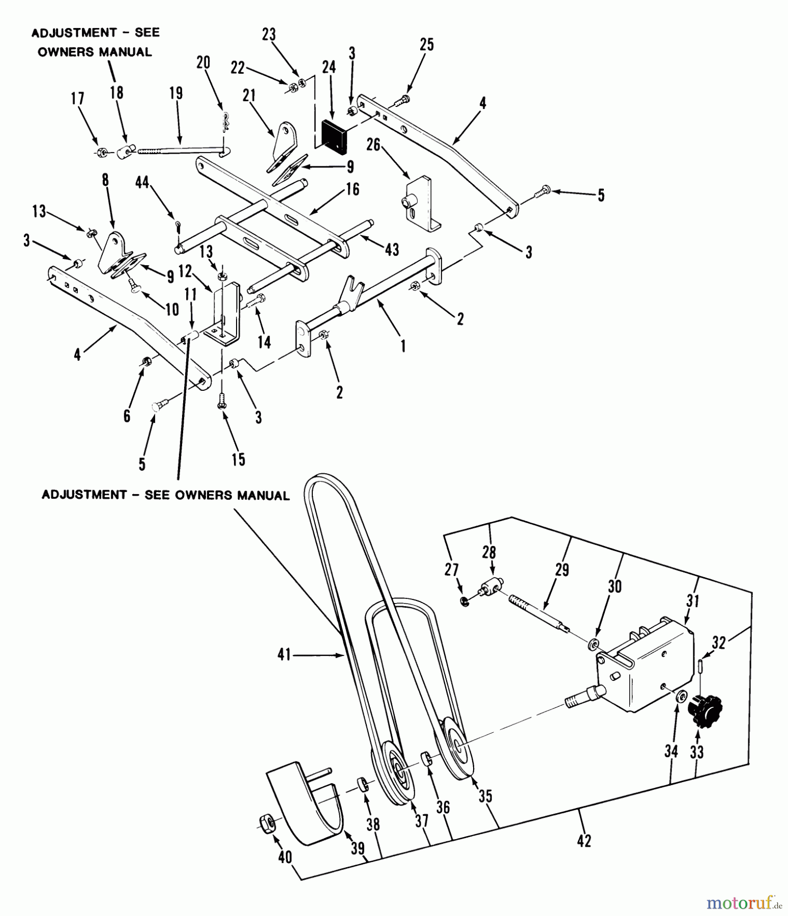 Toro Neu Mowers, Deck Assembly Only 05-36MR03 - Toro 36