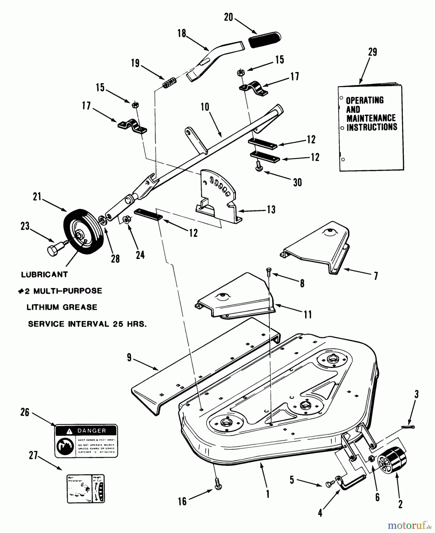 Toro Neu Mowers, Deck Assembly Only 05-48SC01 - Toro 48