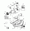 Toro 05-36MR05 - 36" Rear Discharge Mower, 1991 (1000001-1999999) Ersatzteile CUTTING UNIT ASSEMBLY