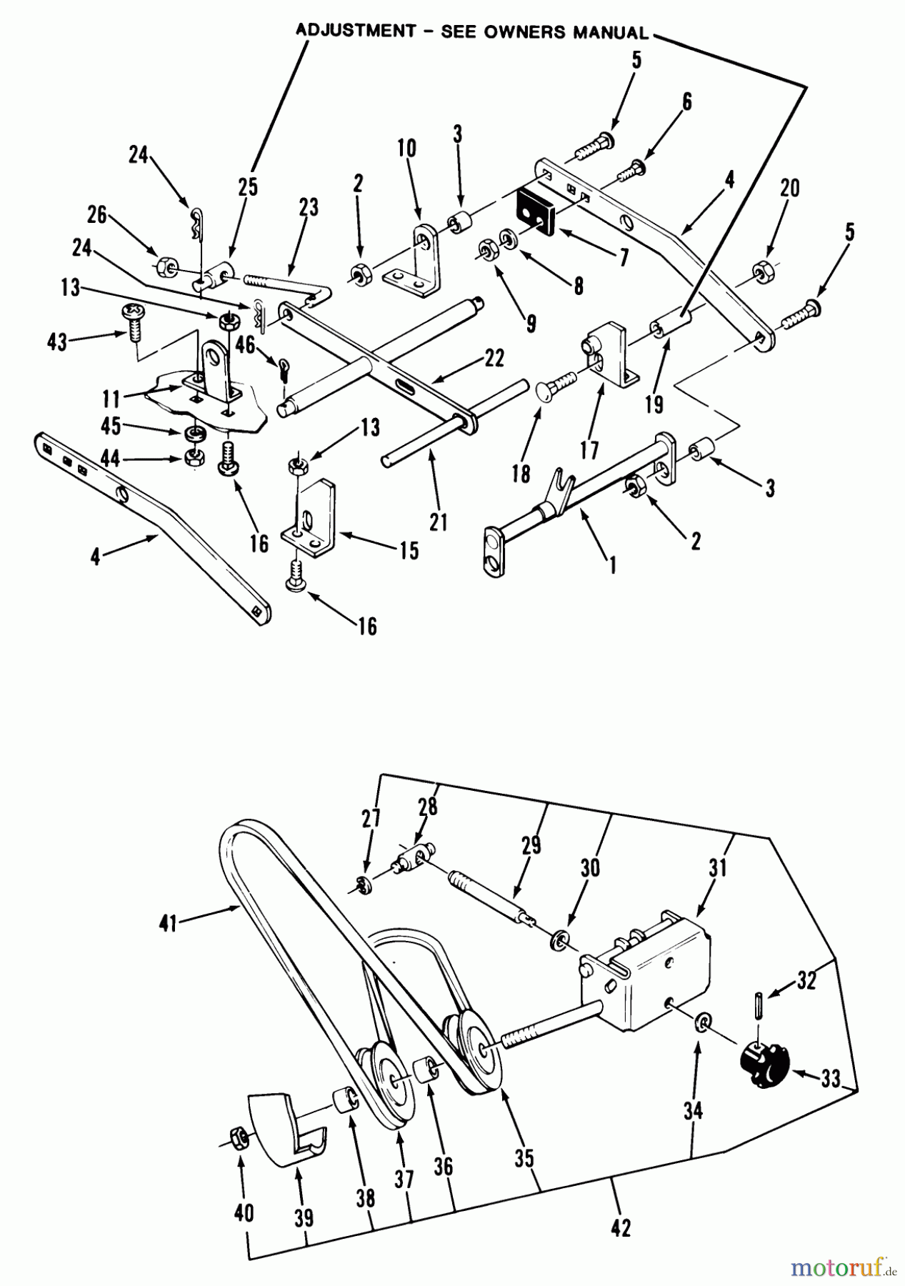 Toro Neu Mowers, Deck Assembly Only 05-42MS03 - Toro 42