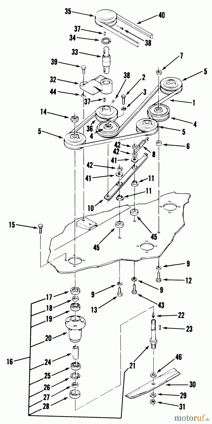  Toro Neu Mowers, Deck Assembly Only 05-42SB01 - Toro 42