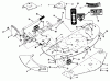 Toro 05-42SY03 - 42" Side Discharge Mower, 1992 (2000001-2999999) Ersatzteile DECK & DECAL ASSEMBLY